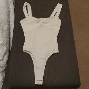 White Lost and Wonder Bodysuit